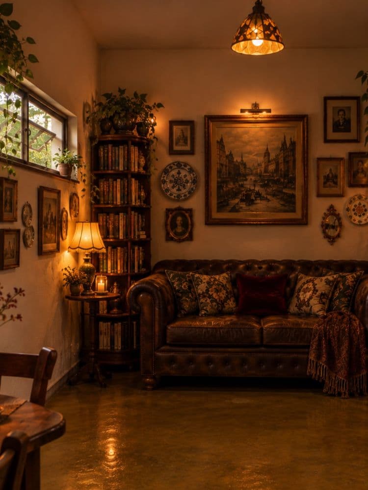 Bancada do ateliê preparada para o uso livre.